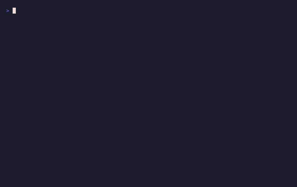 PromptQuery CLI converting a plain-English question into a read-only Postgres SELECT, then asking for confirmation before running it.